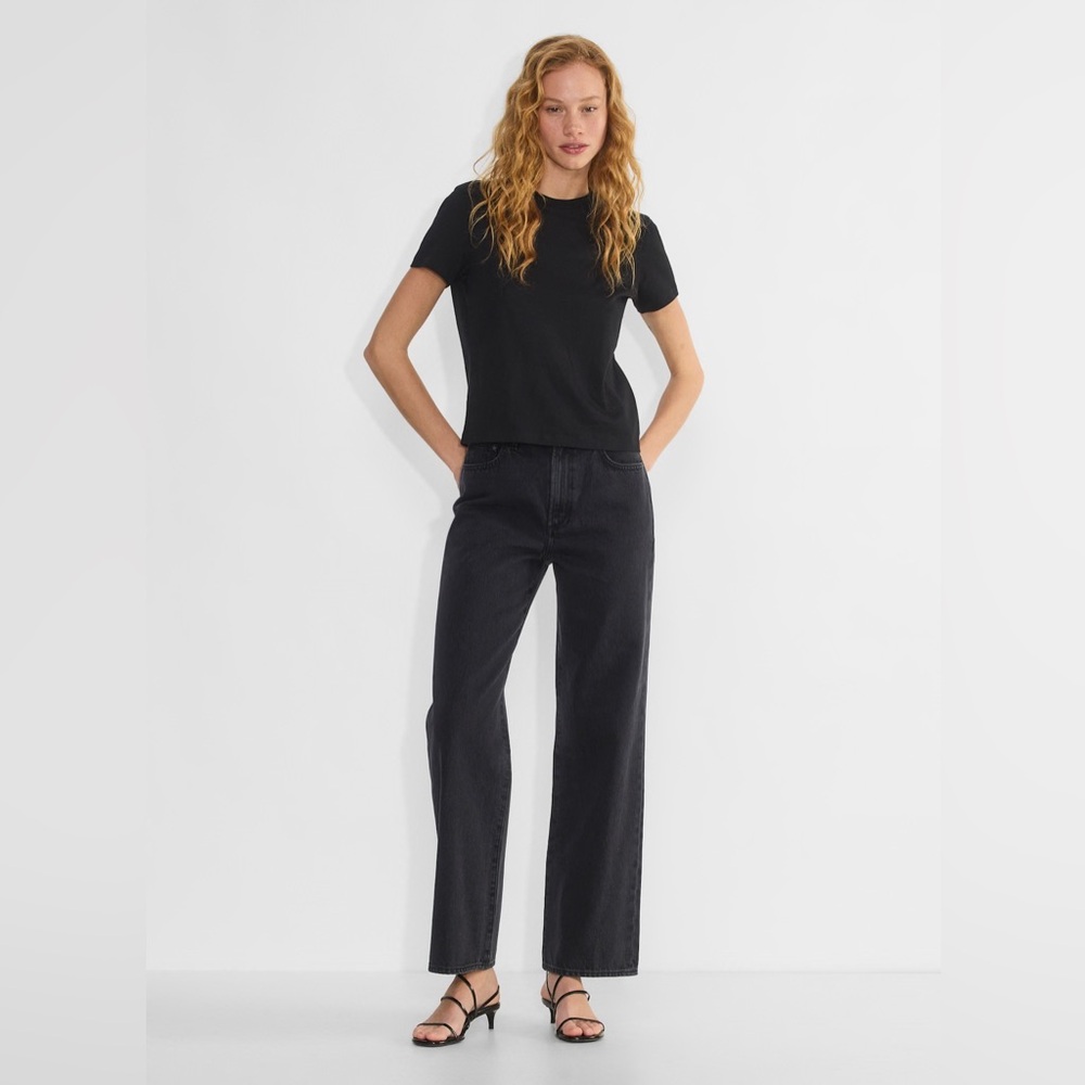 Aritzia Farrah Hi Rise Wide Leg Jean